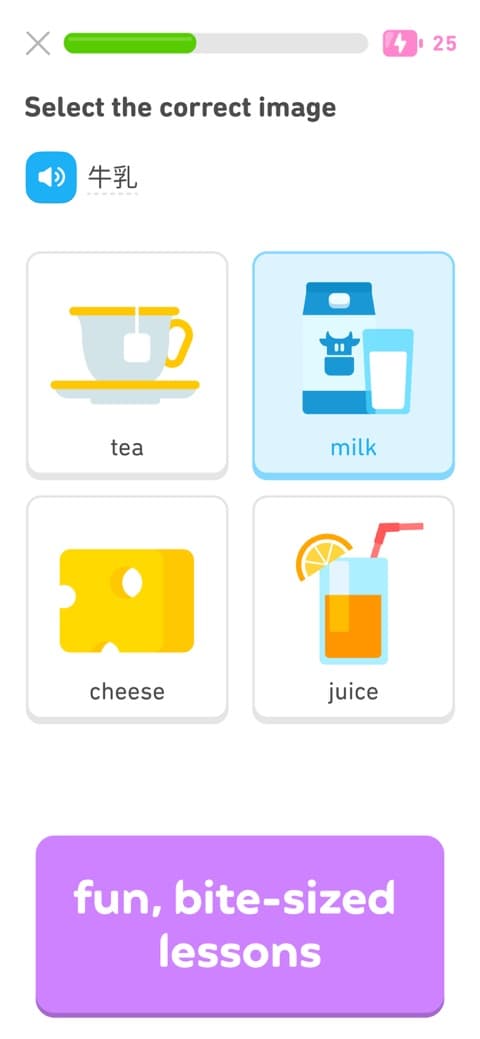 Duolingo app screenshot 2