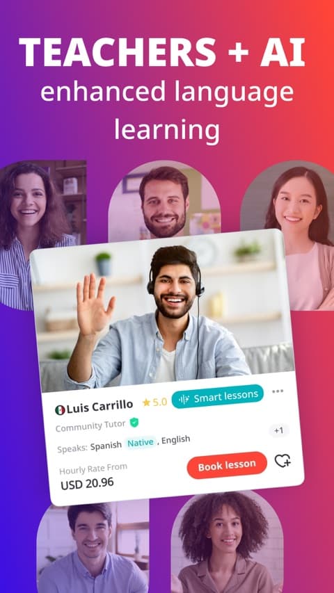 Italki app screenshot 2