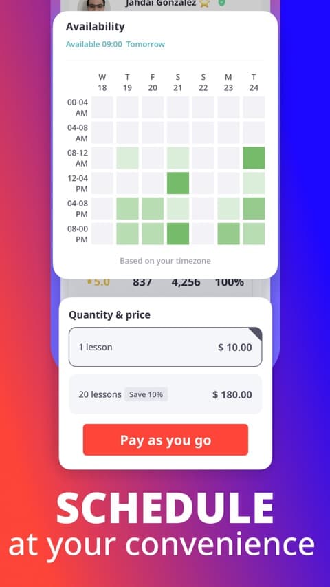 Italki app screenshot 3
